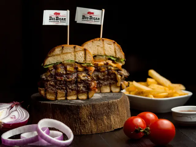 Beş Bıçak Steakhouse - Burger'nin yemek ve ambiyans fotoğrafları 26