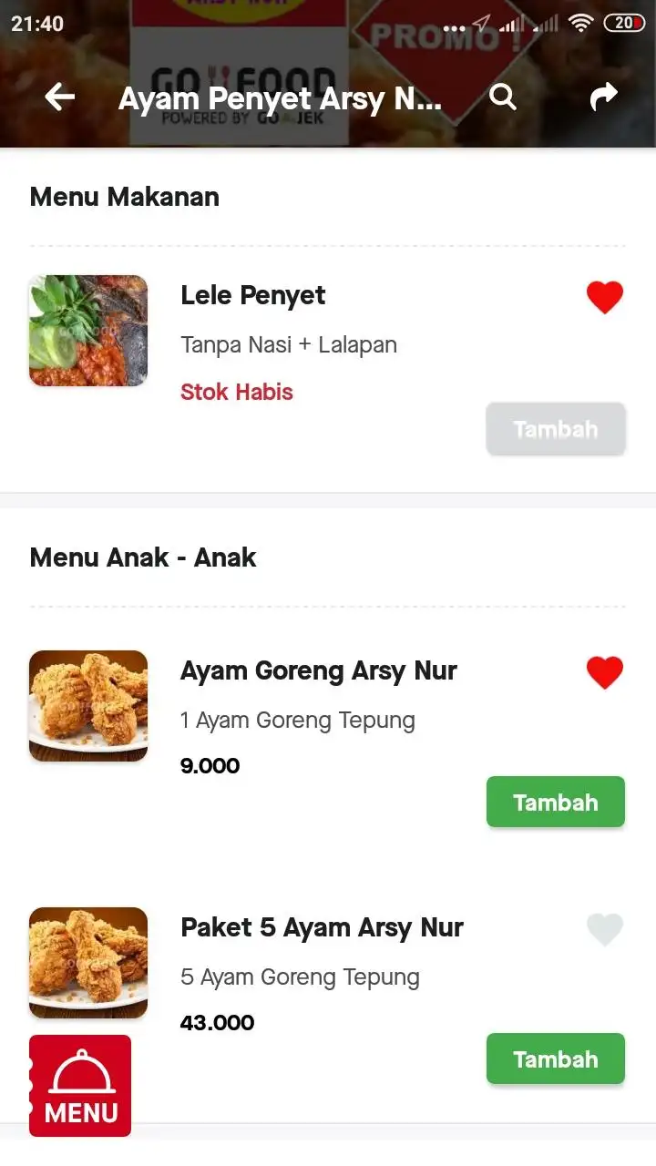 Ayam Geprek Arsy Nur