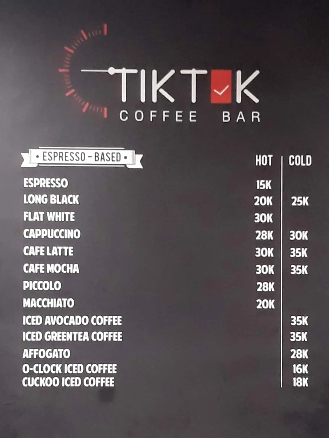 TikTok Coffee Bar