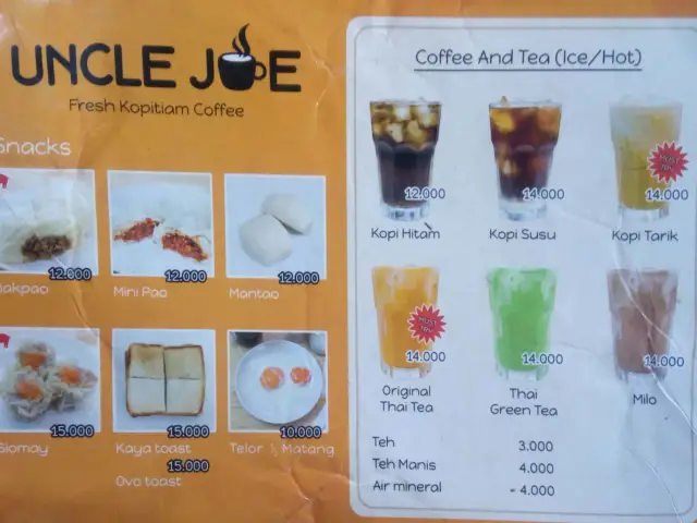 Gambar Makanan Uncle Joe Coffee 1