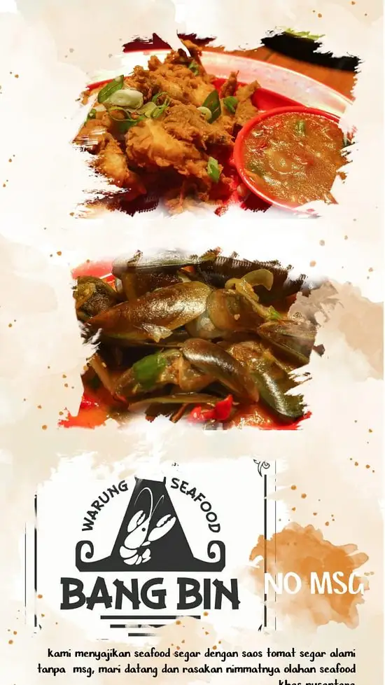 Gambar Makanan Warung Seafood Bang Bin 8