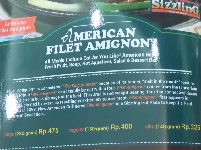 Gambar Makanan American Grill 11