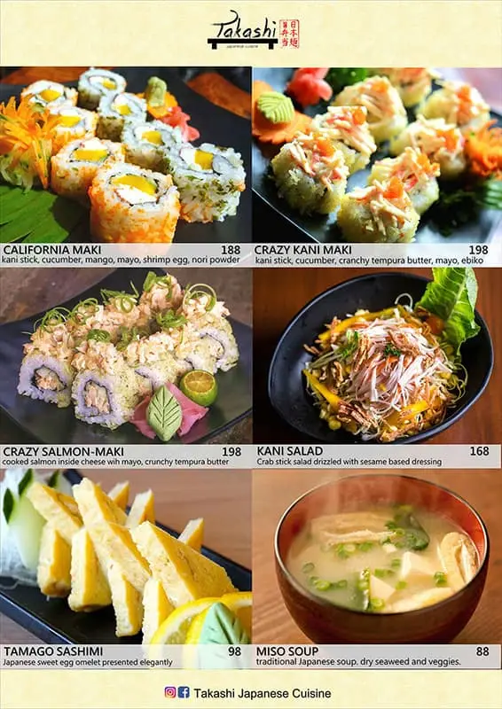 Takashi Japanese Cuisine Food Photo 1