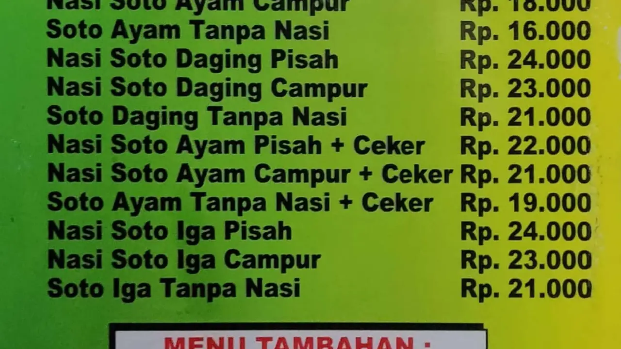 Nasi Soto Ayam Semarang