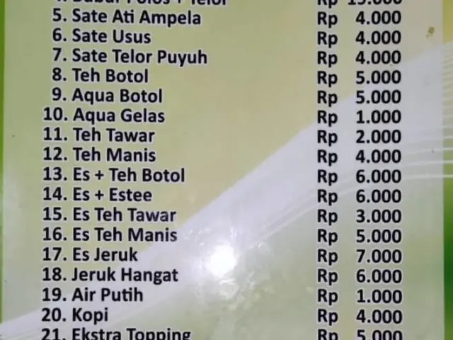 Gambar Makanan Bubur Ayam Kampung Nyemplung 1