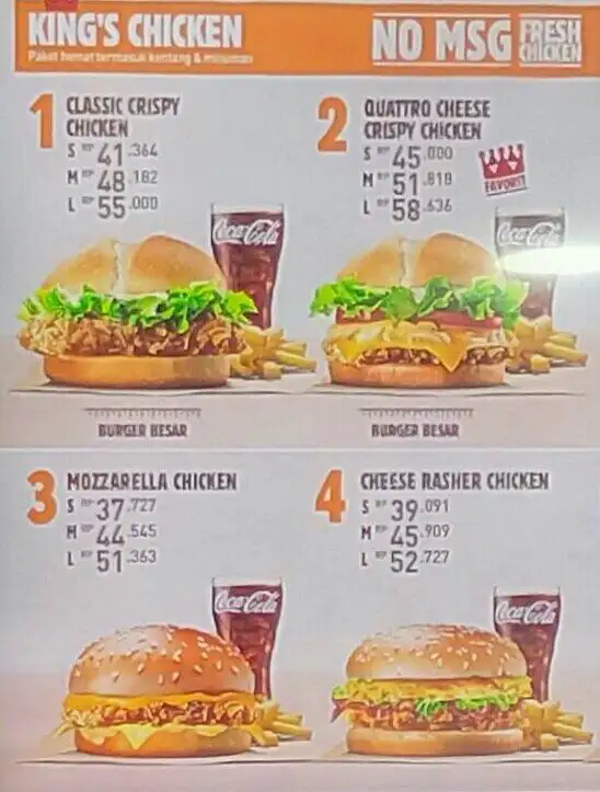 Gambar Makanan Burger King 2