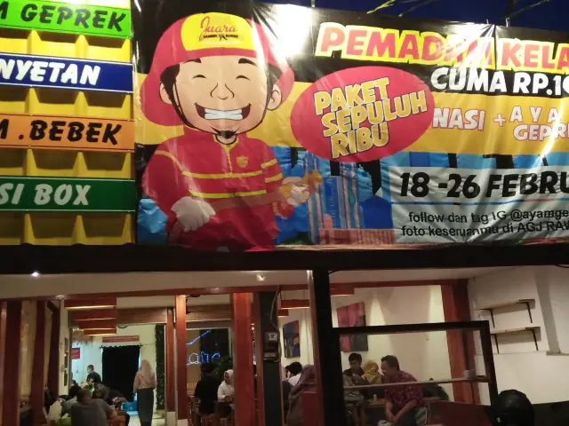 Gambar Makanan Ayam Geprek Juara Sambel Korek 11