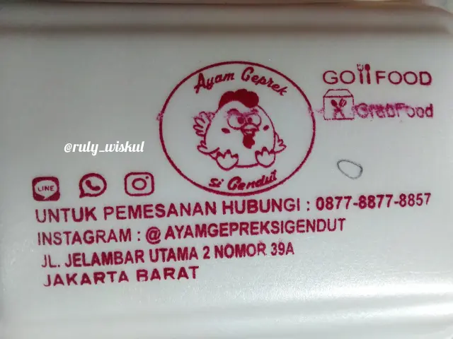 Gambar Makanan Ayam Geprek Si Gendut 4