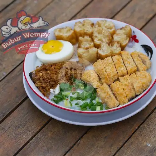 Gambar Makanan Bubur Ayam Wempy, Kawasan Kuliner BSM 14