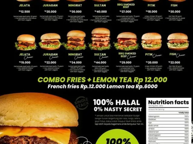 Gambar Makanan Burger Bangor 10