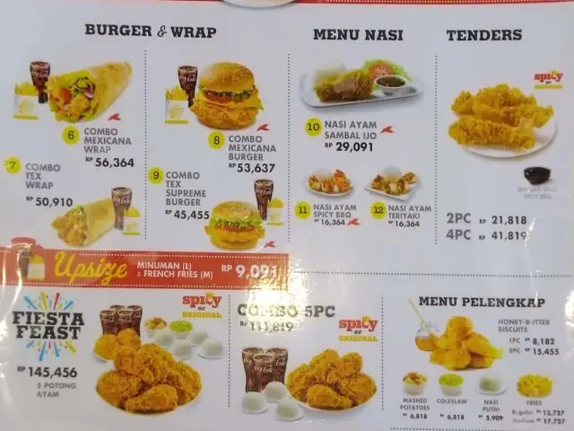 Gambar Makanan Texas Chicken 2