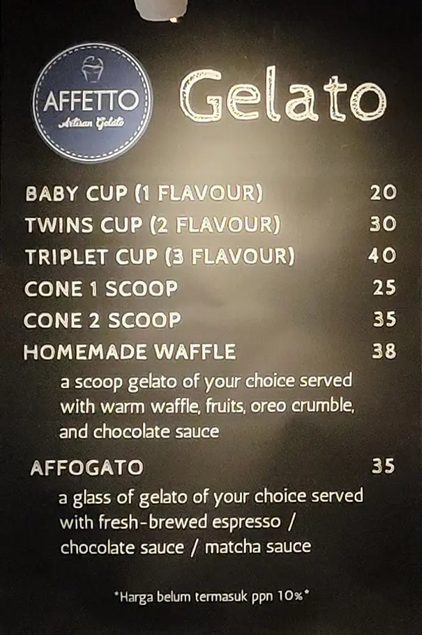 Affetto Artisan Gelato