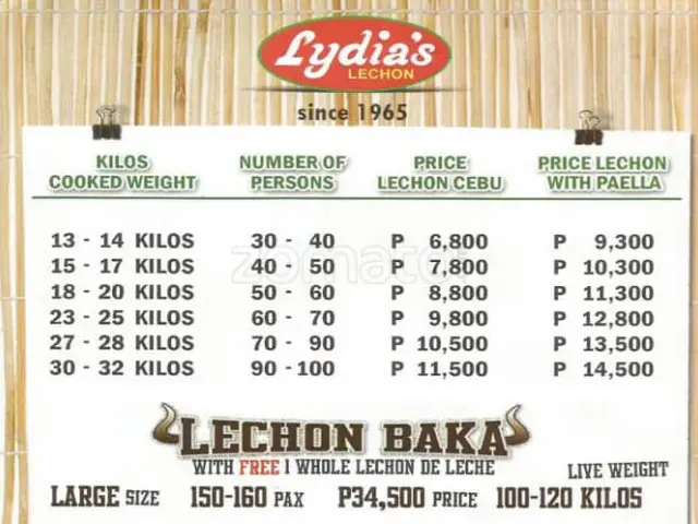 Lydia's Lechon Food Photo 1