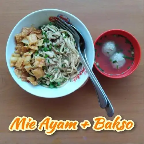 Gambar Makanan Bakso & Pangsit Mie Ayam Anugrah Jaya, Menganti 1