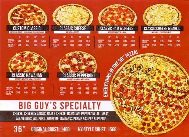 Big Guys! Pizza Food Photo 1
