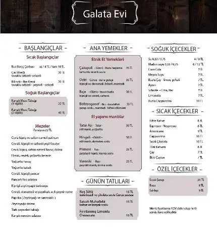 Galata Evi'nin yemek ve ambiyans fotoğrafları 9