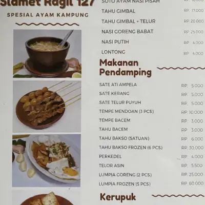 Soto Semarang Pak Slamet Ragil