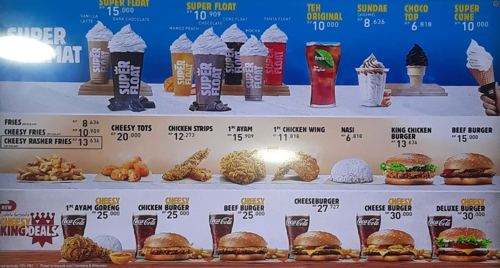 Burger King terdekat - Restoran dan Tempat Makan Barat terdekat di Jakarta