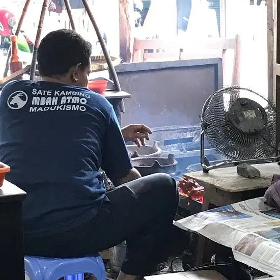 Gambar Makanan Sate Kambing Mbah Atmo 4