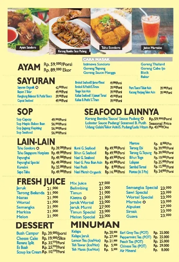 Gambar Makanan Sondoro Seafood 1
