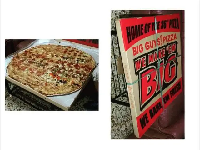 Big Guys! Pizza Food Photo 12