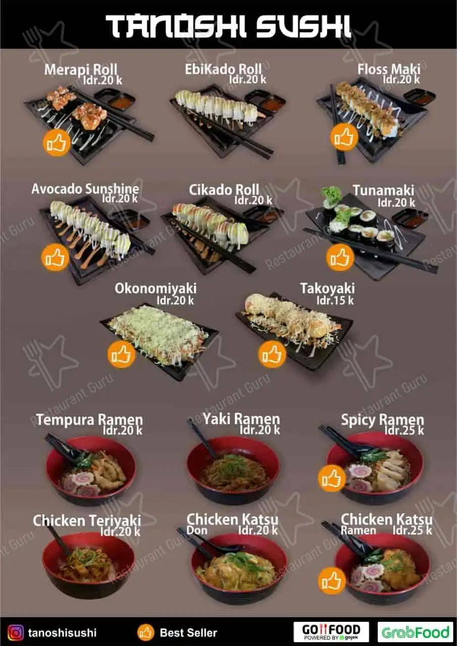 Tanoshi sushi Karawitan