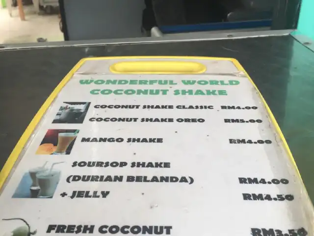 Wonderful World Coconut Shake