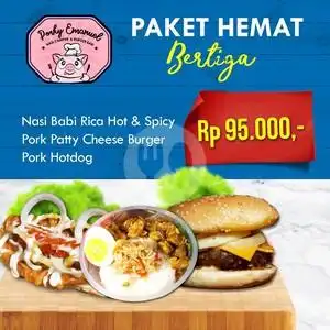 Gambar Makanan Nasi Campur & Burger Babi Emanuel, Tebet 6