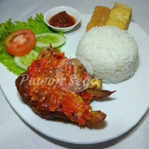 Gambar Makanan Ayam Penyet Warung Adam, Raya Condet 2