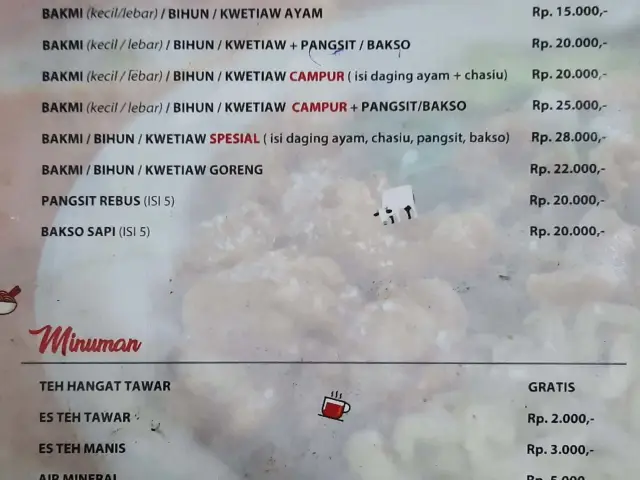 Gambar Makanan Bakmi Om Bun 1