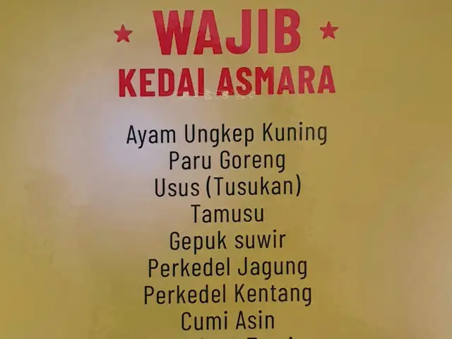 Gambar Makanan Kedai Asmara 2