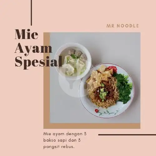 Gambar Makanan Mr Noodle (Mie Ayam), Letda Abdul Rozak 1