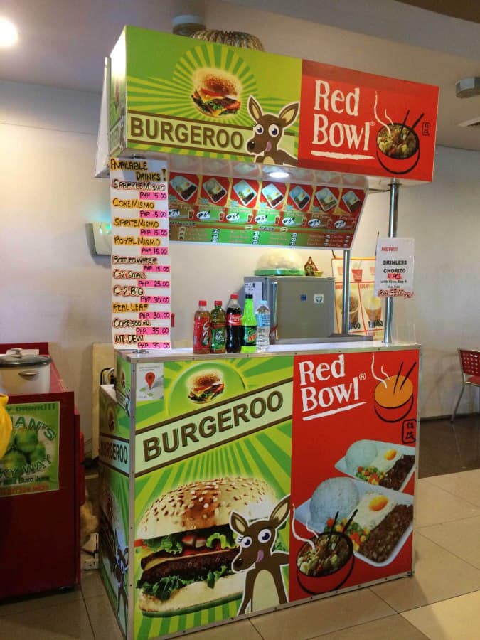 Burgeroo/ Red Bowl near me in J Centre Mall Discover Fast food food