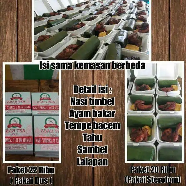 Ayam Bakar Abah tea