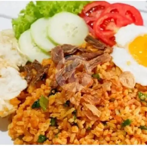 Gambar Makanan Nasi Goreng dan Teh Telor Khas Padang HPM 1