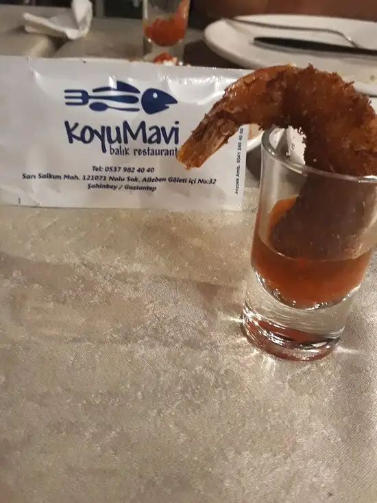 Koyu Mavi Balık Restaurant'nin yemek ve ambiyans fotoğrafları 9