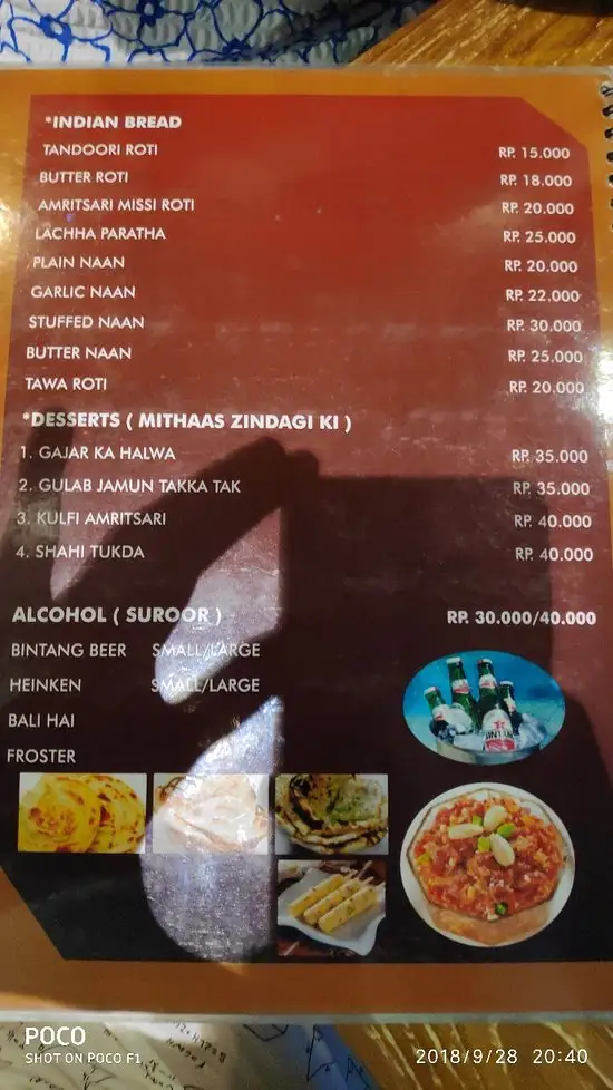 Gambar Makanan Indian Restaurant Punjabi Tadka Bali 20