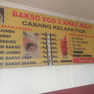 Bakso Eco Khas Solo