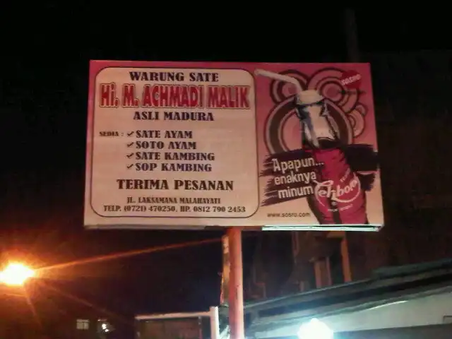 Gambar Makanan Warung Sate Hi. M. Achmadi Malik 6