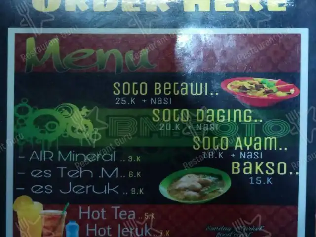 Gambar Makanan BM.Soto 1