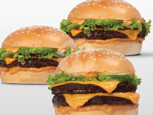 Gambar Makanan Burger Brader, Adam Malik Medan 1