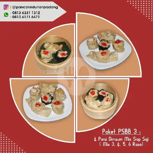 Gambar Makanan Pancake Durian dan Dimsum, Solok 4 5