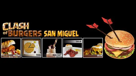 Clash Of Burgers San Miguel Food Photo 2