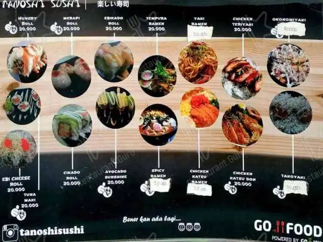 Gambar Makanan Tanoshii Sushi Tomang 2