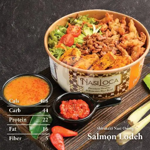 Gambar Makanan Nasi Loca Healthy Indonesia Rice Bowl - Jembatan Dua 12