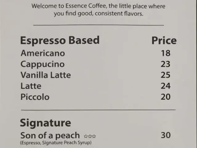 Gambar Makanan Essence Coffee 1