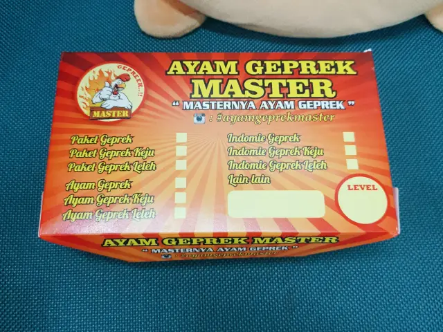 Gambar Makanan Ayam Geprek Master 12