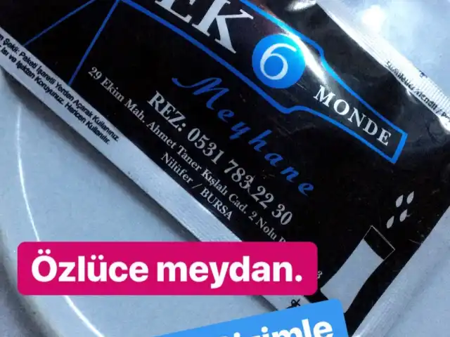 Tek6monde'nin yemek ve ambiyans fotoğrafları 19