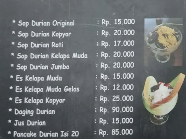 Wiskult Sop Durian