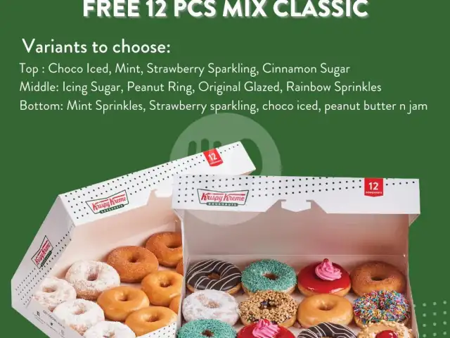 Gambar Makanan Krispy Kreme, Central Park Mall 8